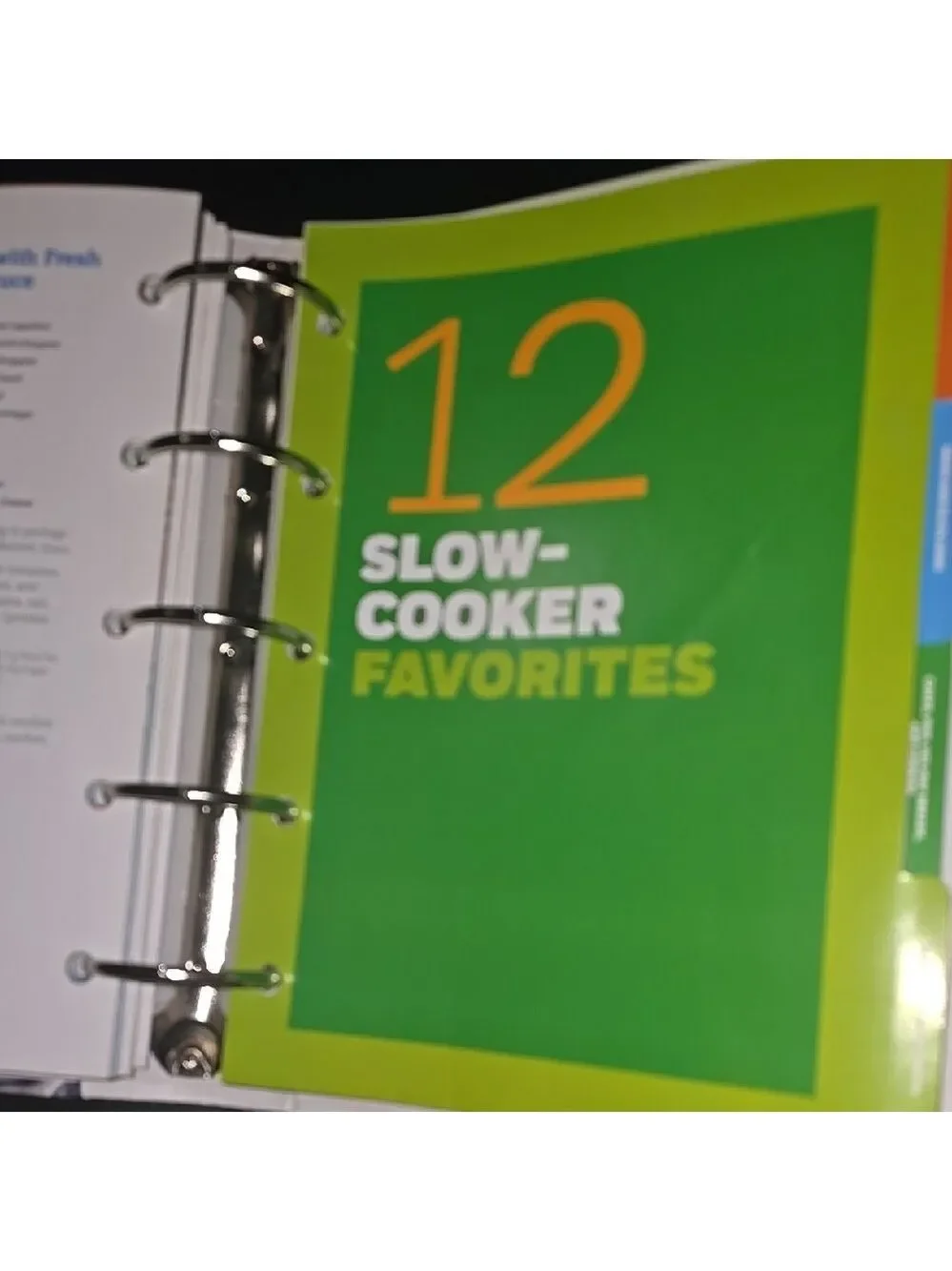 Weight Watchers New Complete Cookbook Smartpoints Edition Looseleaf Binder